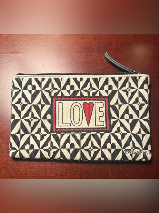 Brighton Handbags - BRIGHTON Love Heart Pattern Zipper Pouch clutch